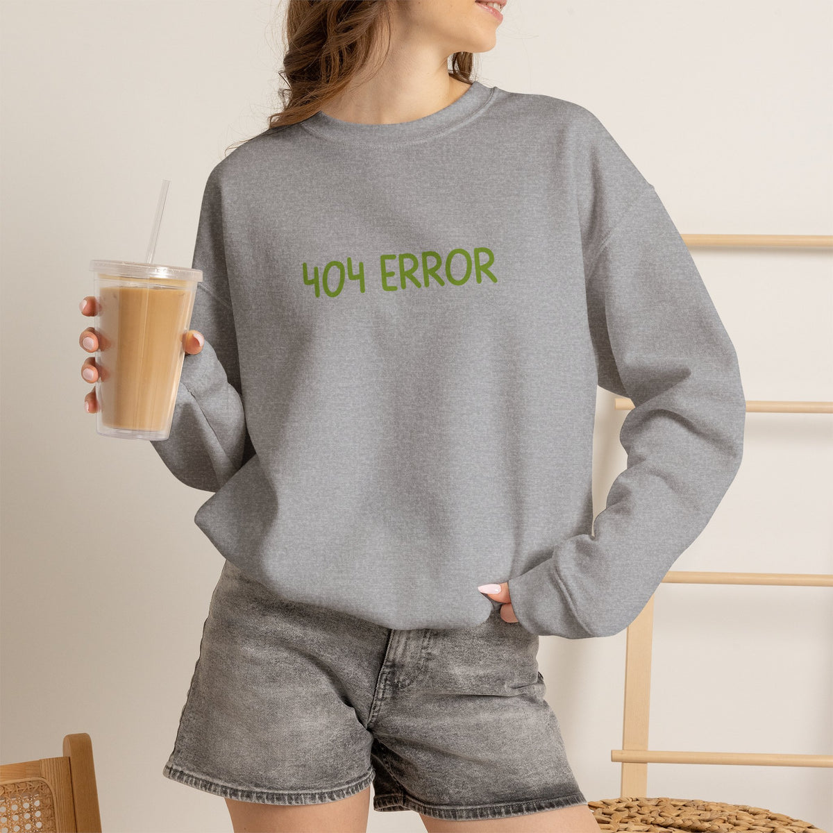 "404 Error'' |Cat Sweatshirt | Nunu&Miao Studio