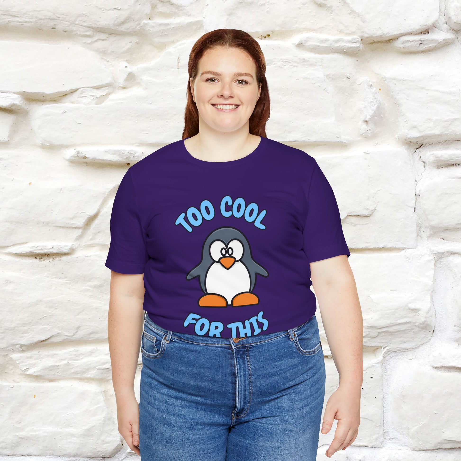 ''Too Cool For This" |Cat T-Shirt | Nunu&Miao Studio - Nunu&Miao Studio