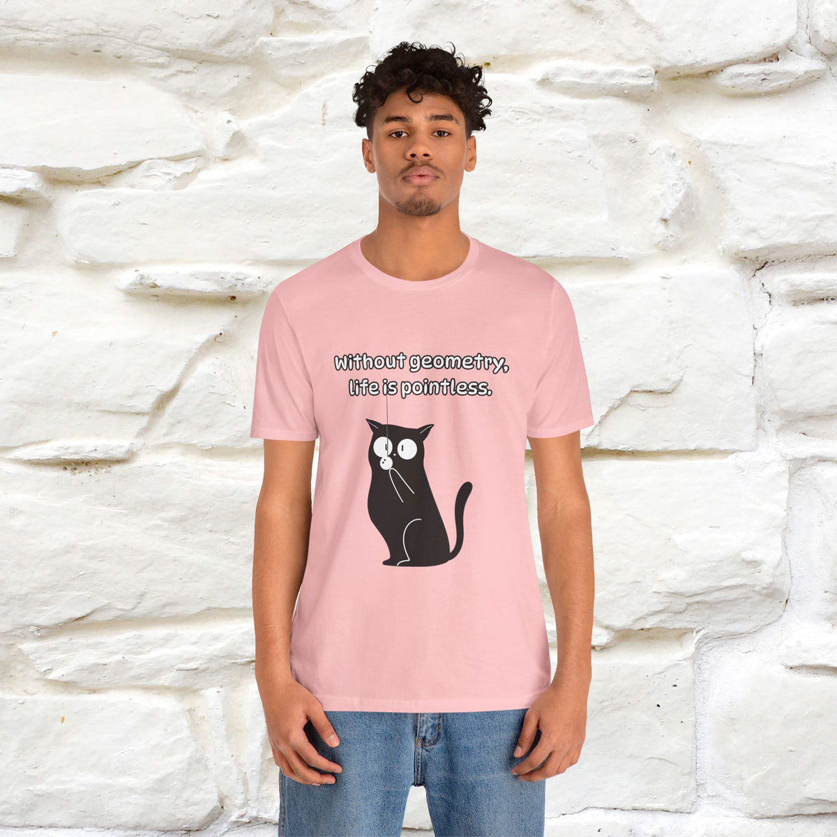 ''Without geometry, life is pointless.''| Funny T-Shirt | Nunu&Miao Studio