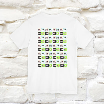 “Miaooo” | Cat T-Shirt | Front & Back Design | Nunu&Miao Studio