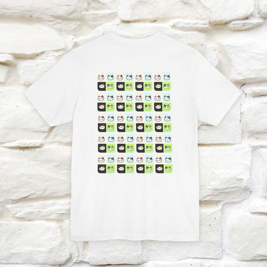 “Miaooo” | Cat T-Shirt | Front & Back Design | Nunu&Miao Studio