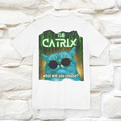 The Catrix: What Will You Choose?  | Cat T-Shirt |Nunu&Miao Studio - Nunu&Miao Studio