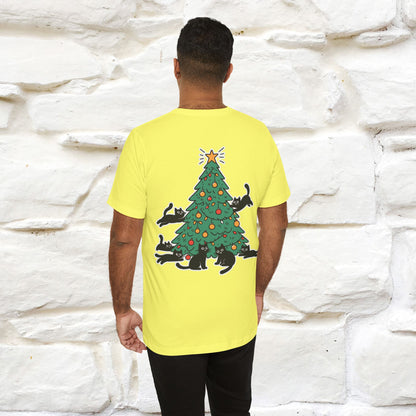 “Cat Christmas Tree” | Cat T-Shirt | Nunu&Miao Studio