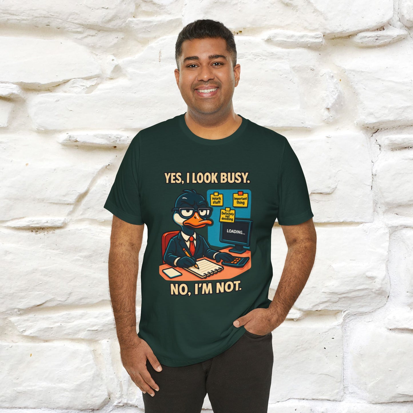 ''Yes, I Look Busy. No I'm Not.''|  Sarcastic Cat T-Shirt | Nunu&Miao Studio