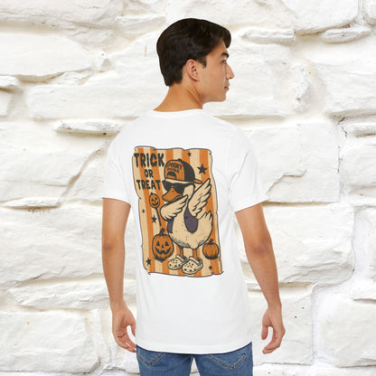 "Trick or Treat" Funny Halloween T-shirt |Nunu&Miao Studio - Nunu&Miao Studio