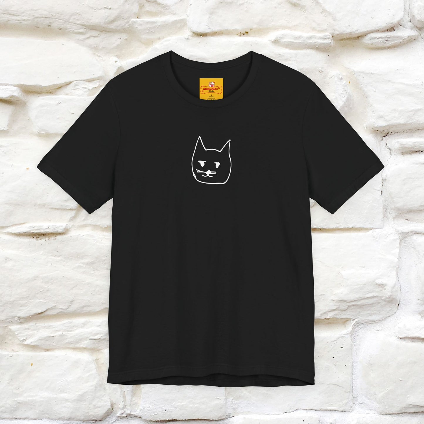 "Caos'' Cat T-Shirt Front and Back Design | Nunu&Miao Studio - Nunu&Miao Studio