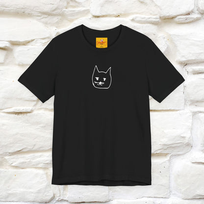 "Caos'' Cat T-Shirt Front and Back Design | Nunu&Miao Studio - Nunu&Miao Studio