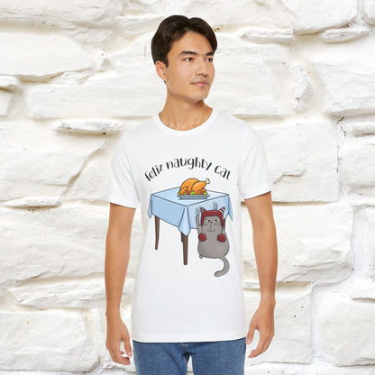 "Feliz Naughty Cat" |Funny Cat T-Shirt | Nunu&Miao Studio