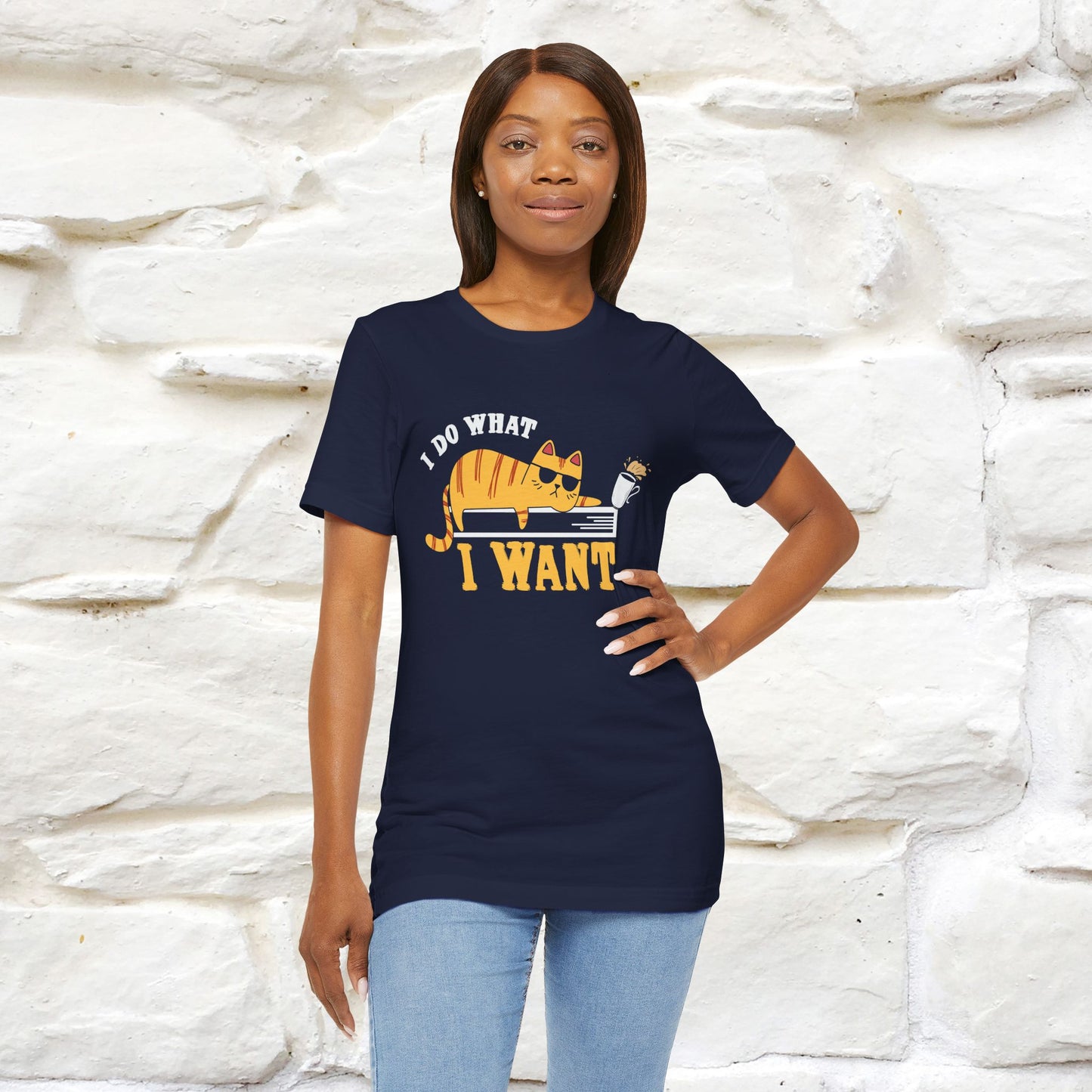 "I Do What I Want" Cat T-Shirt | Nunu & Miao Studio - Nunu&Miao Studio