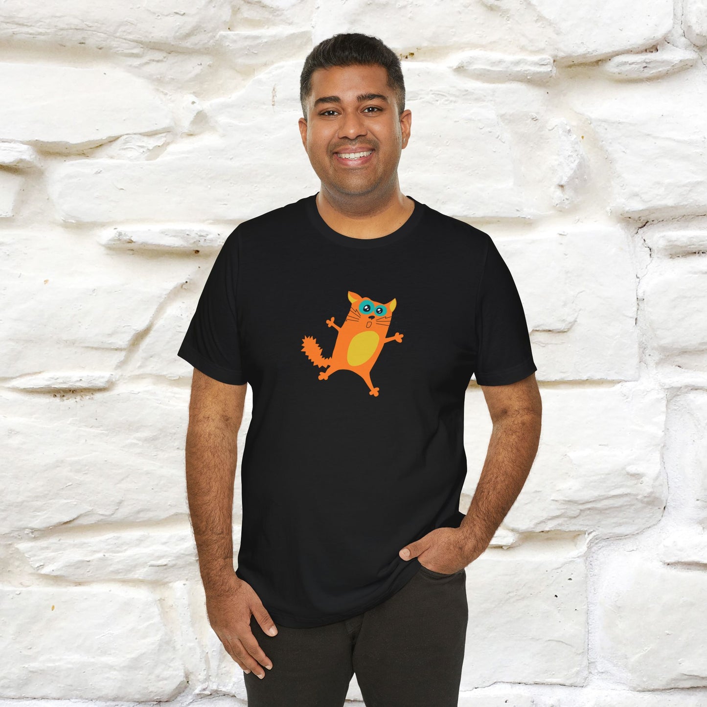 "It Always Seems Impossible Until It’s Done" Cat T-Shirt| Front & Back Design | Nunu&Miao Studio - Nunu&Miao Studio