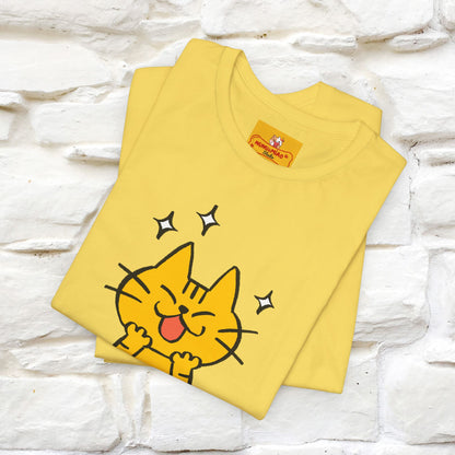 ""It's A Good Day" Cat T-Shirt| Front & Back Design | Nunu&Miao Studio - Nunu&Miao Studio