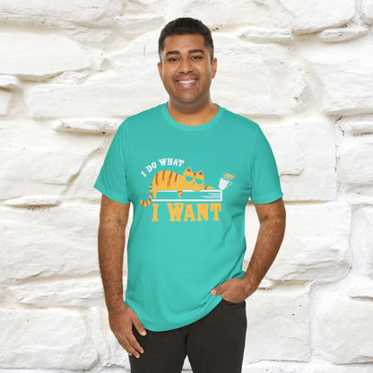 "I Do What I Want" Cat T-Shirt | Nunu & Miao Studio - Nunu&Miao Studio