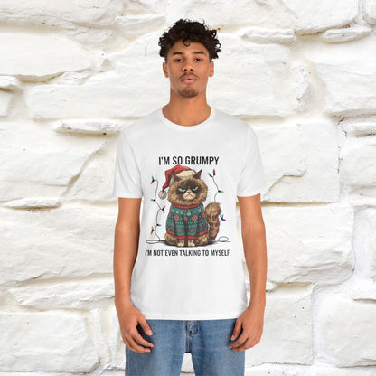 "I'm So Grumpy, I'm Not Even Talking To Myself" |Funny T-Shirt | Nunu&Miao Studio
