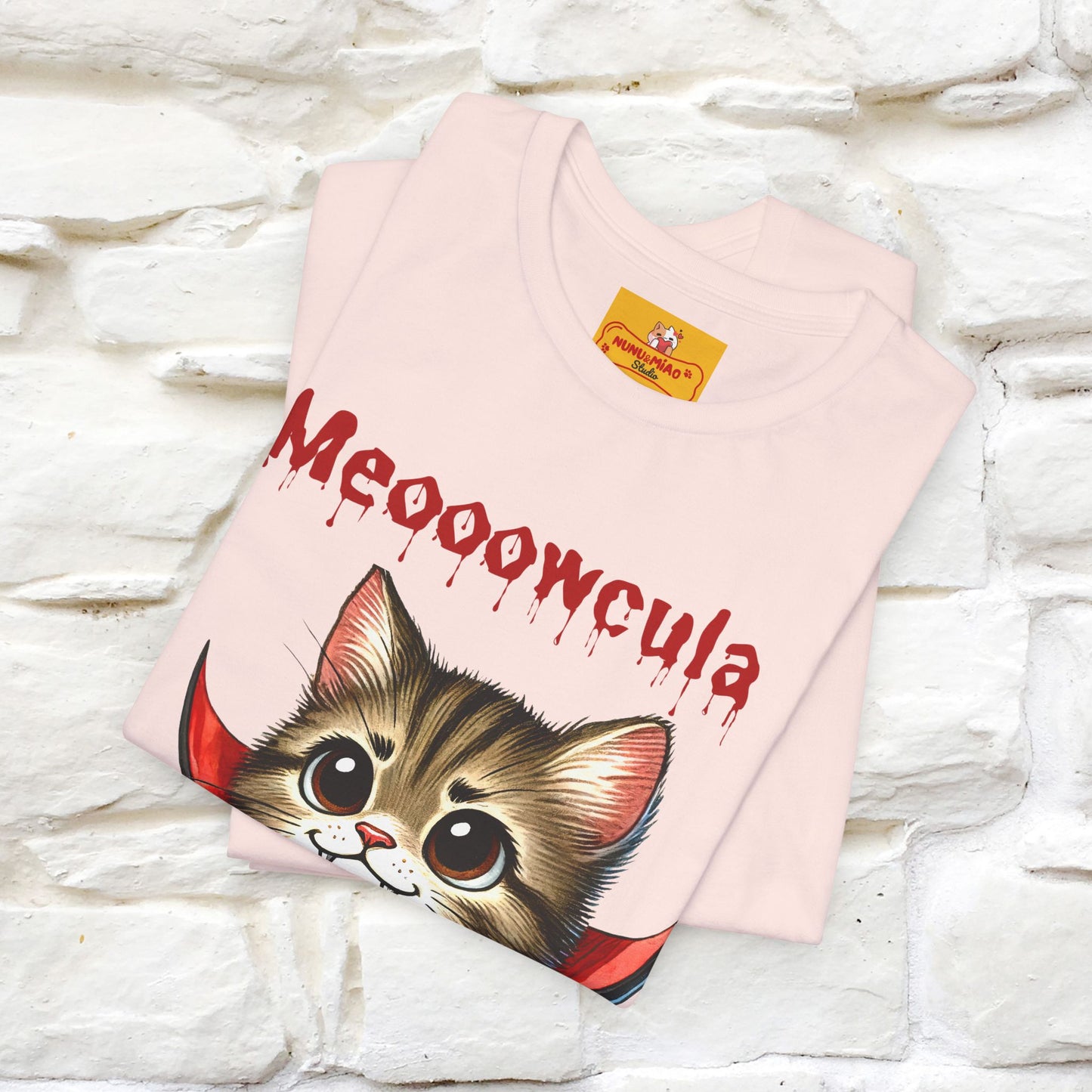 "Meooowcula" Cat T-shirt |Nunu&Miao Studio - Nunu&Miao Studio
