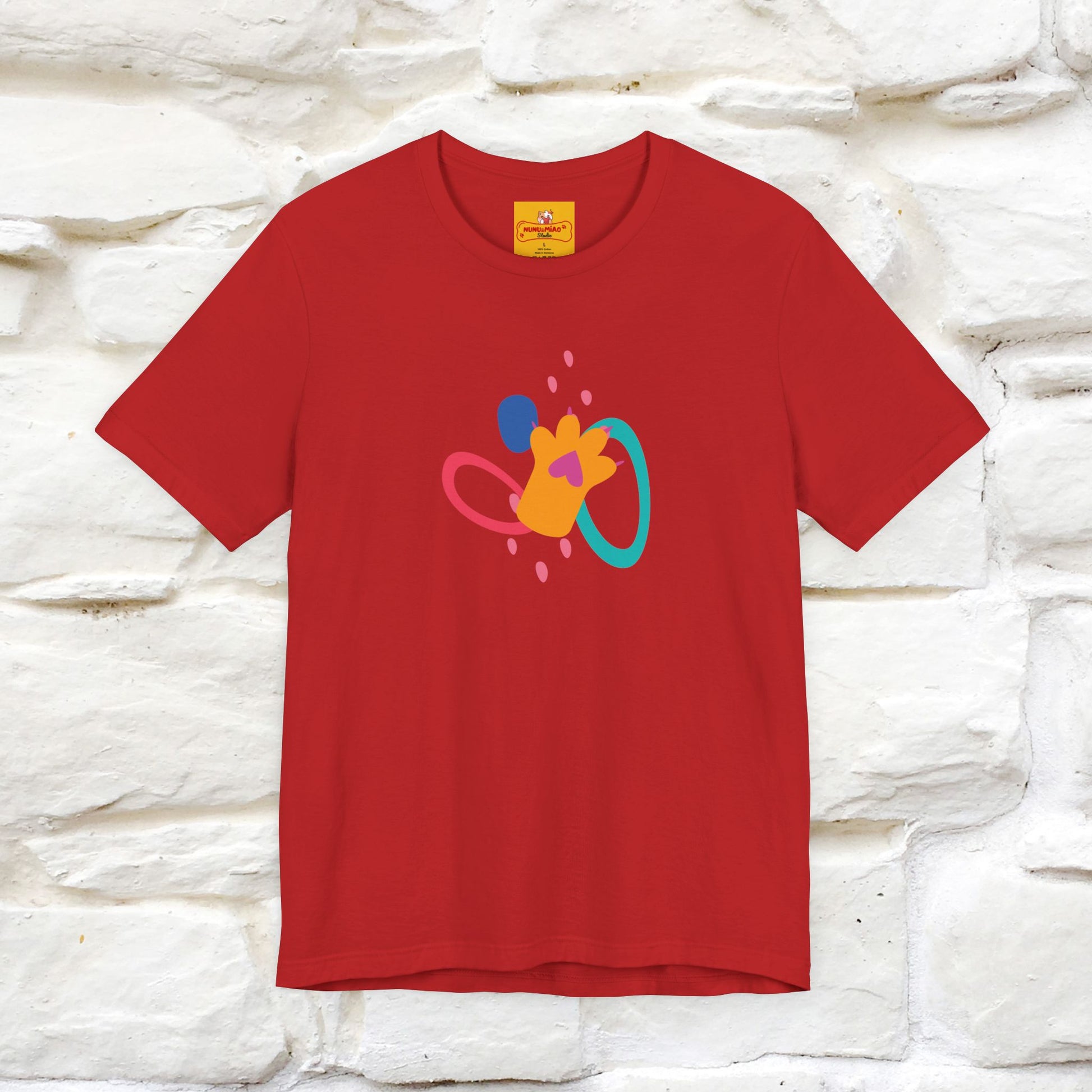 ''The Power Of Meow'' Cat T-Shirt Front and Back Design | Nunu&Miao Studio - Nunu&Miao Studio