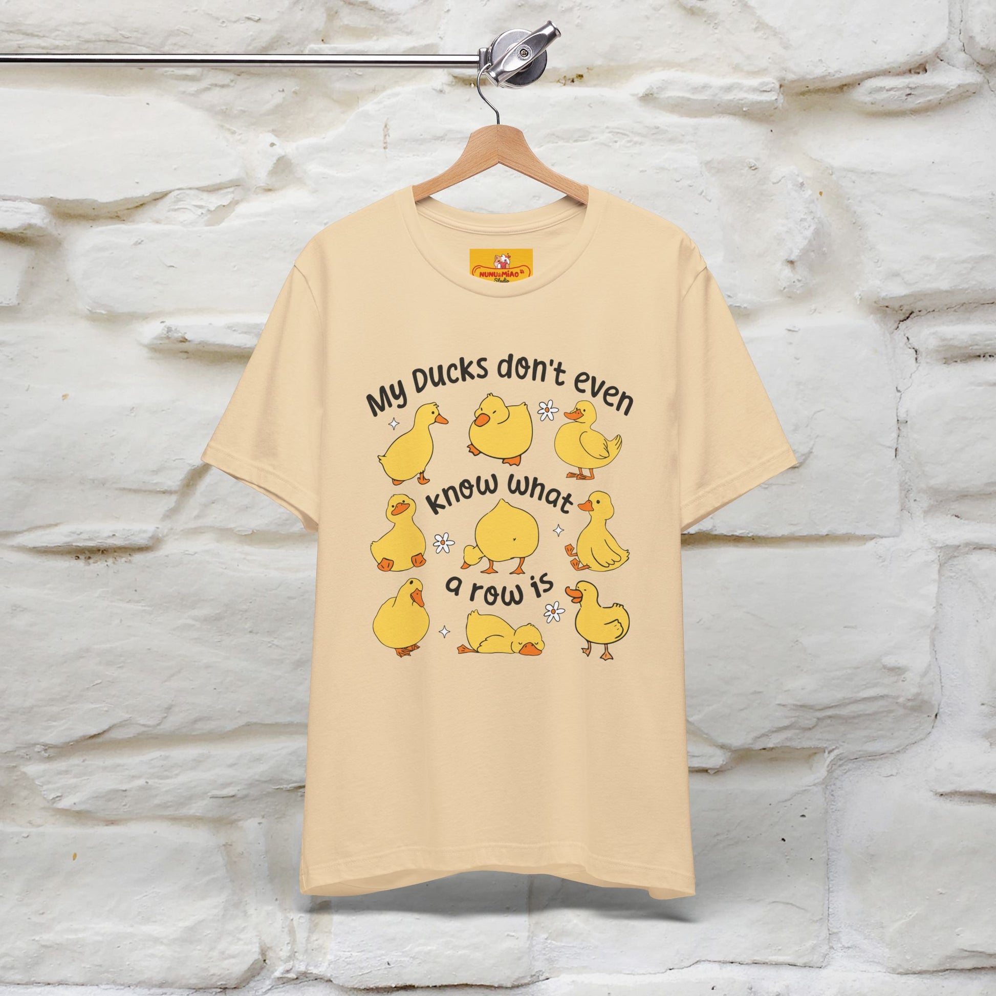 "My Duck Don't Even Know What A Row Is" Funny T-shirt |Nunu&Miao Studio - Nunu&Miao Studio