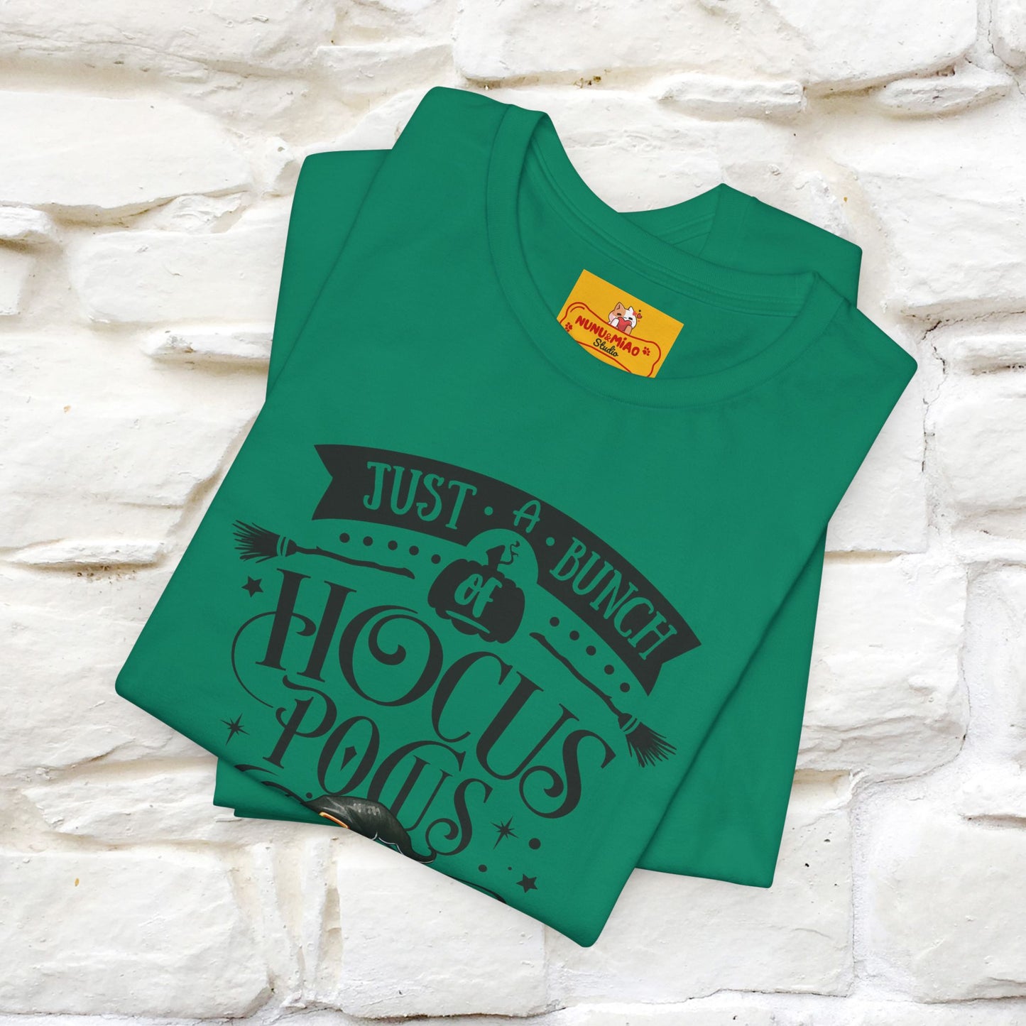 "Just A Bunch Of Hocus Pocus" Cat  T-shirt |Nunu&Miao Studio - Nunu&Miao Studio