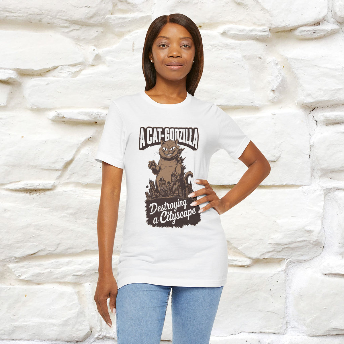 ''A Cat-Godzilla ''| CatT-Shirt | Nunu&Miao Studio