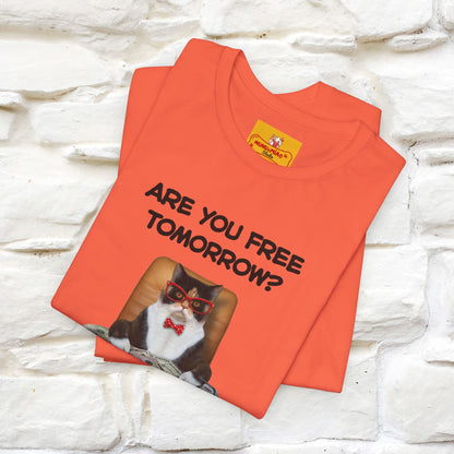 “Are You Fee Tomorrow?” | Cat T-Shirt | Nunu&Miao Studio