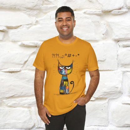 "Enigma" Cat T-shirt |Nunu&Miao Studio - Nunu&Miao Studio