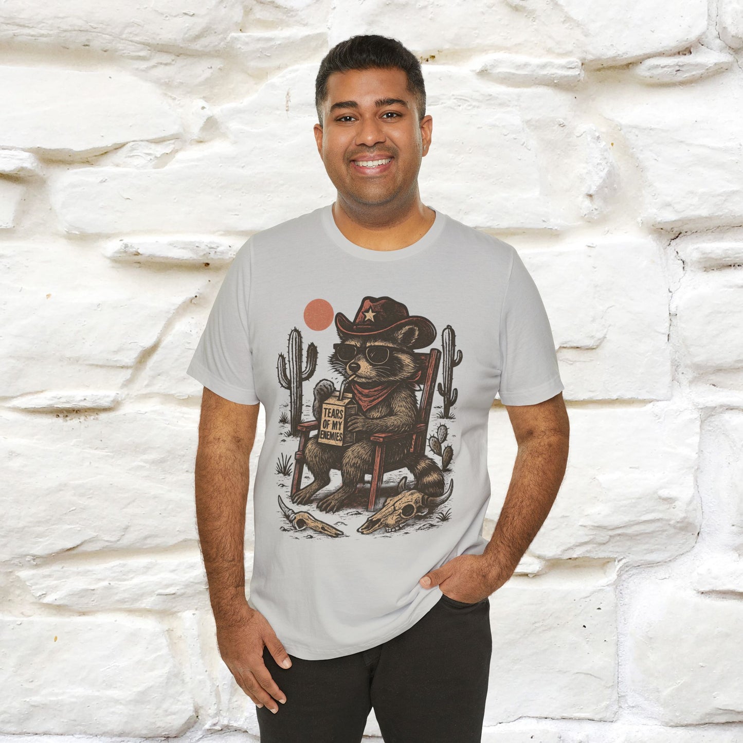 "Tears Of My Enemies" Cat T-shirt |Nunu&Miao Studio - Nunu&Miao Studio