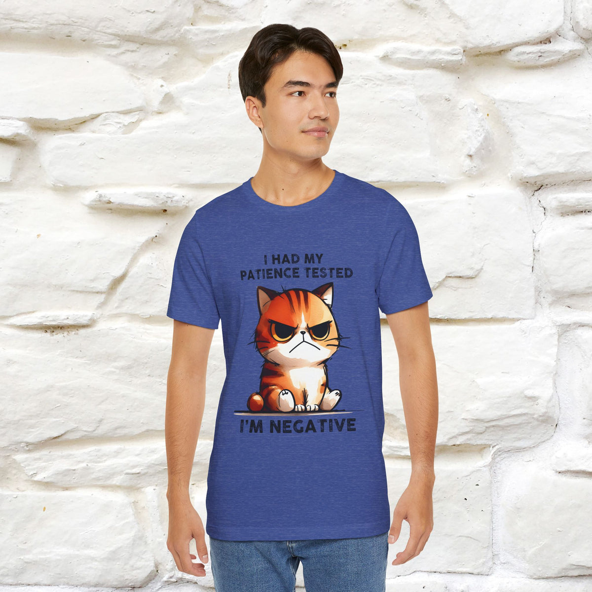 ''I Had My Patience Tested, I'm Negative''| CatT-Shirt | Nunu&Miao Studio