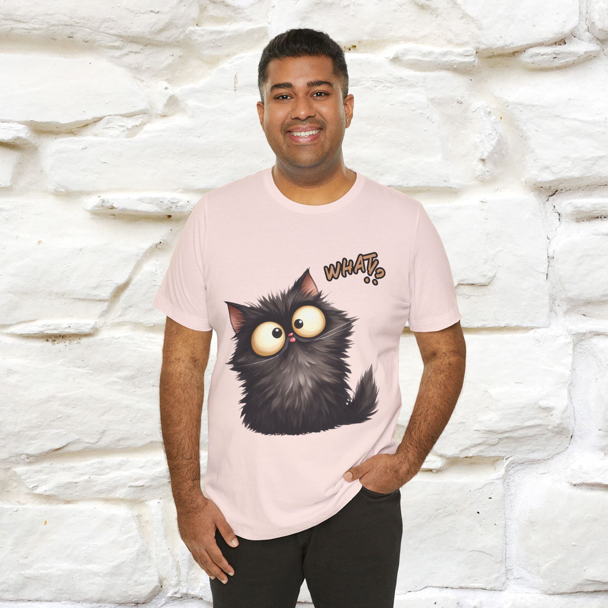 ''What ?'' | Cat T-Shirt  | Nunu&Miao Studio - Nunu&Miao Studio