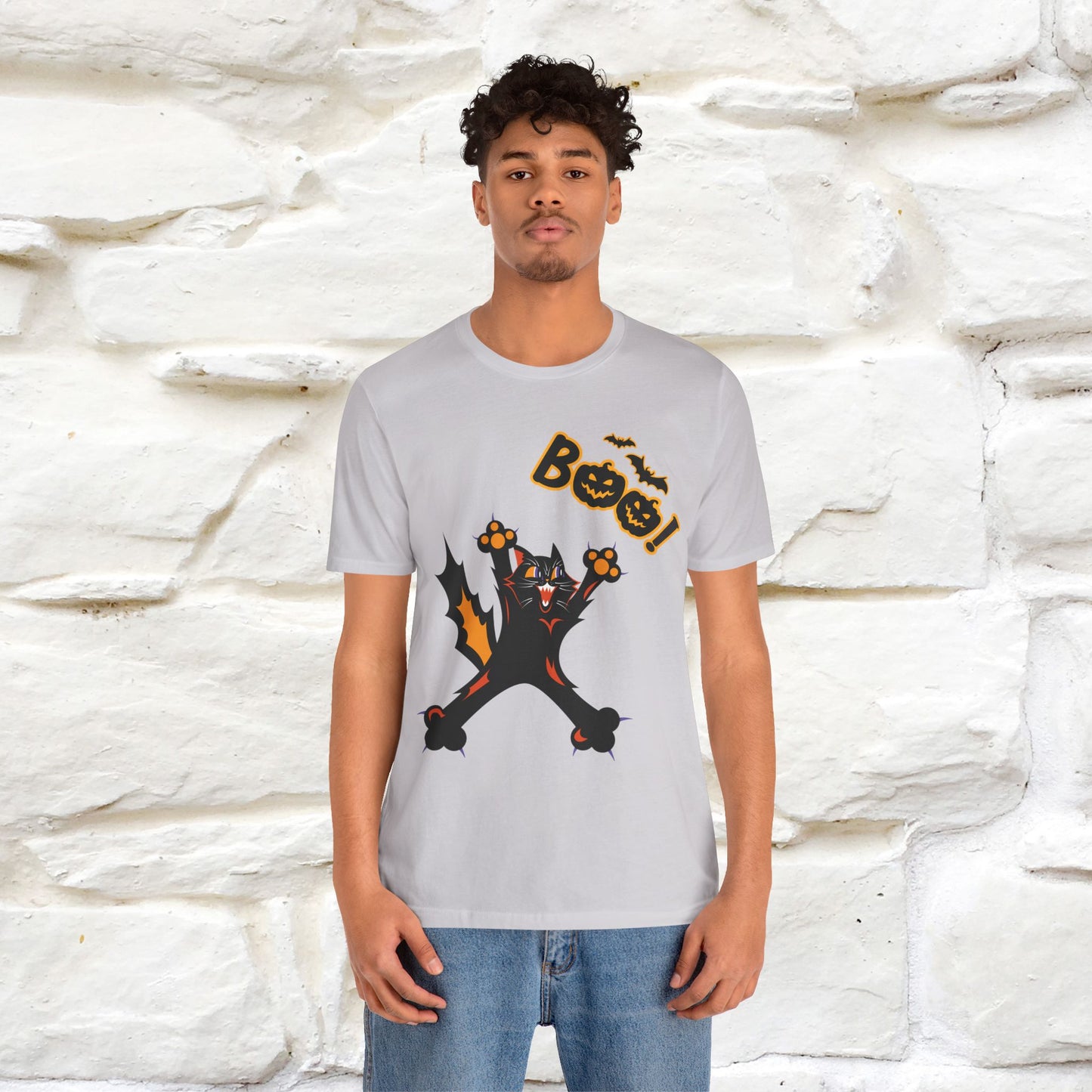 "Boo" Cat  T-shirt |Nunu&Miao Studio - Nunu&Miao Studio