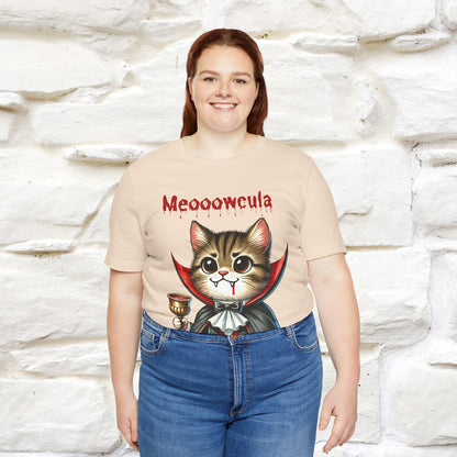 "Meooowcula" Cat T-shirt |Nunu&Miao Studio - Nunu&Miao Studio