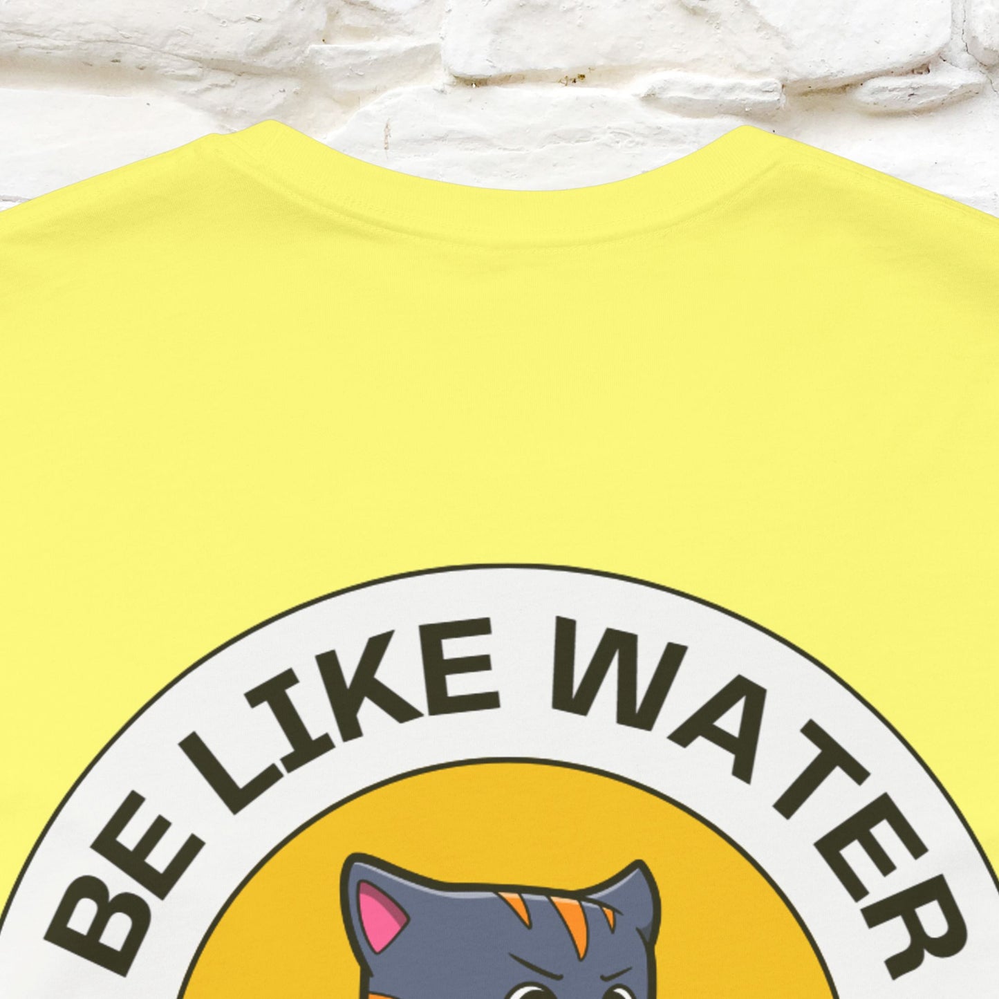 "Be Like Water: Cattitude Master | Cat T-Shirt |Nunu&Miao Studio - Nunu&Miao Studio