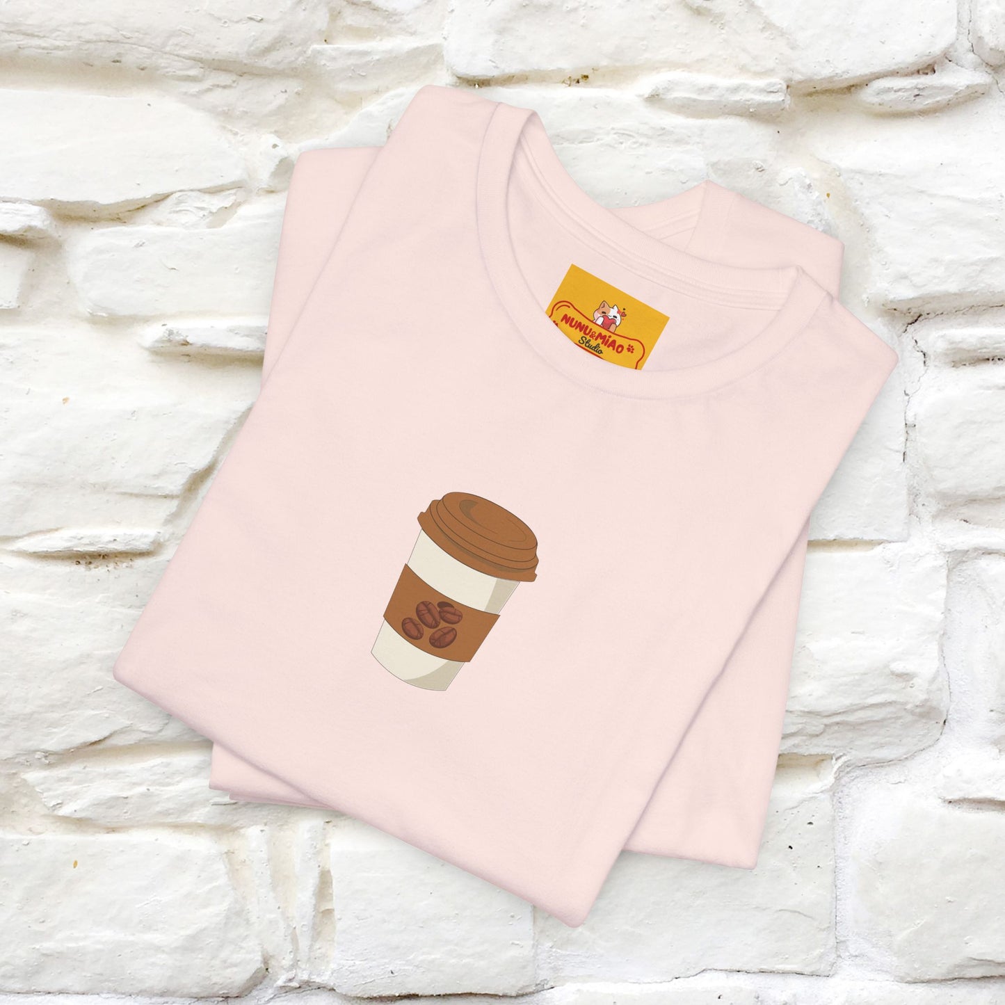 "Where Is My Coffe?" Cat T-Shirt | Front & Back Design | Nunu&Miao Studio