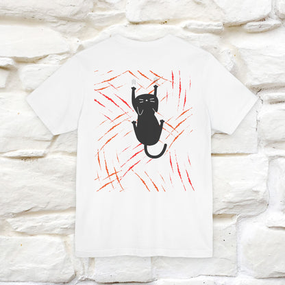 “Love Hurts"  Funny Cat T-Shirt | Front & Back Design | Nunu&Miao Studio