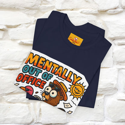 ''Mentally Out Of Office''|  Sarcastic Cat T-Shirt | Nunu&Miao Studio