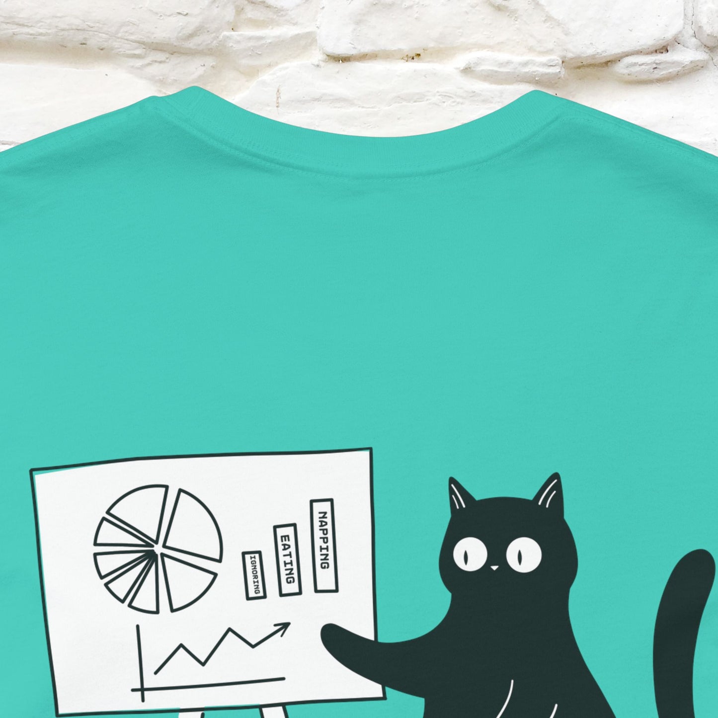 “Trust me, I’m statistically significant.”|  Cat T-Shirt | Front & Back Design | Nunu&Miao Studio