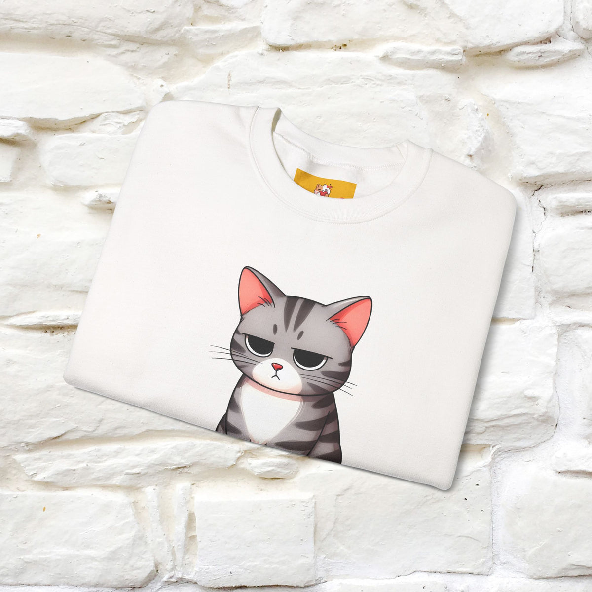 ''I See Empty What Do You See..'' |Cat Sweatshirt | Nunu&Miao Studio