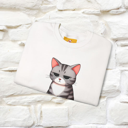 ''I See Empty What Do You See..'' |Cat Sweatshirt | Nunu&Miao Studio