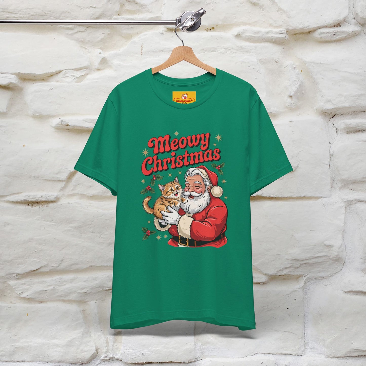 “Meowy Christmas” | Cat T-Shirt | Nunu&Miao Studio