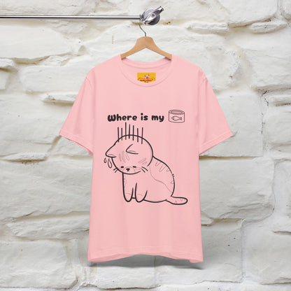 "Where Is My Tuna?" Cat T-Shirt | Nunu&Miao Studio - Nunu&Miao Studio