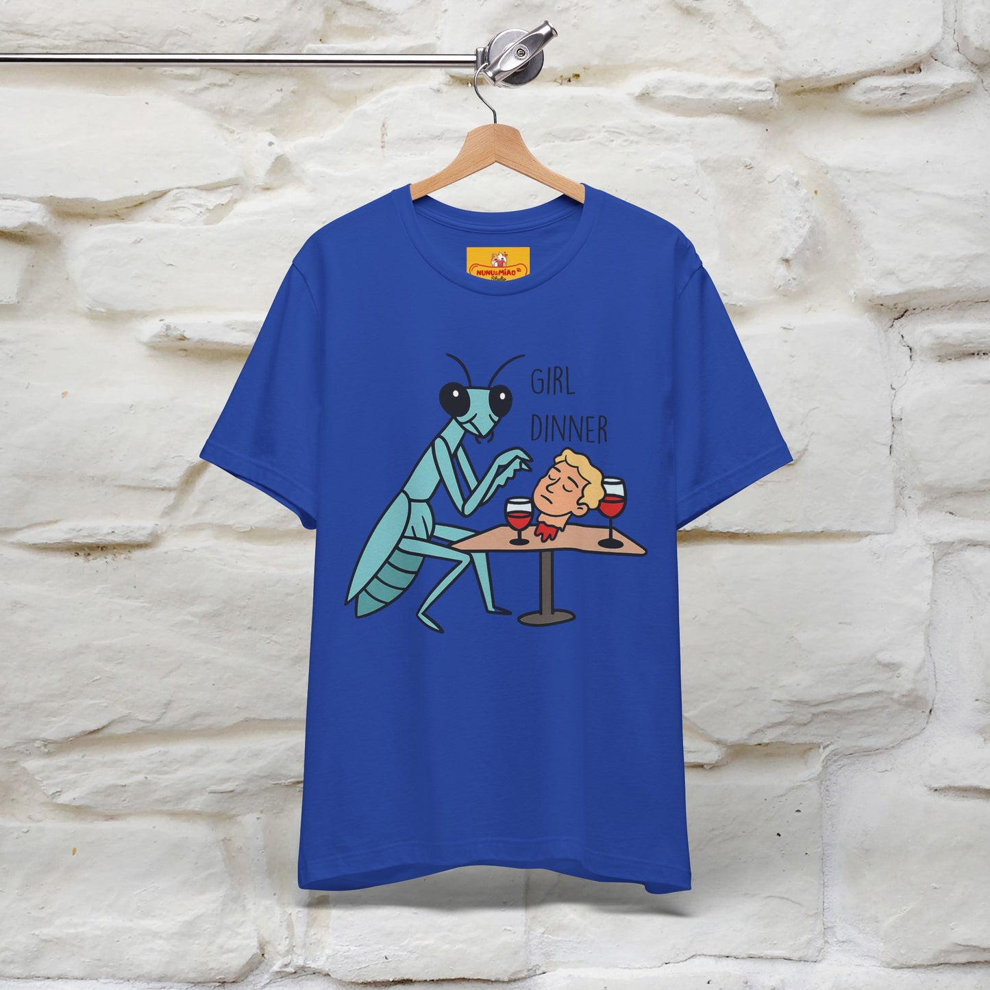 "Girl Dinner" Funny T-shirt |Nunu&Miao Studio - Nunu&Miao Studio
