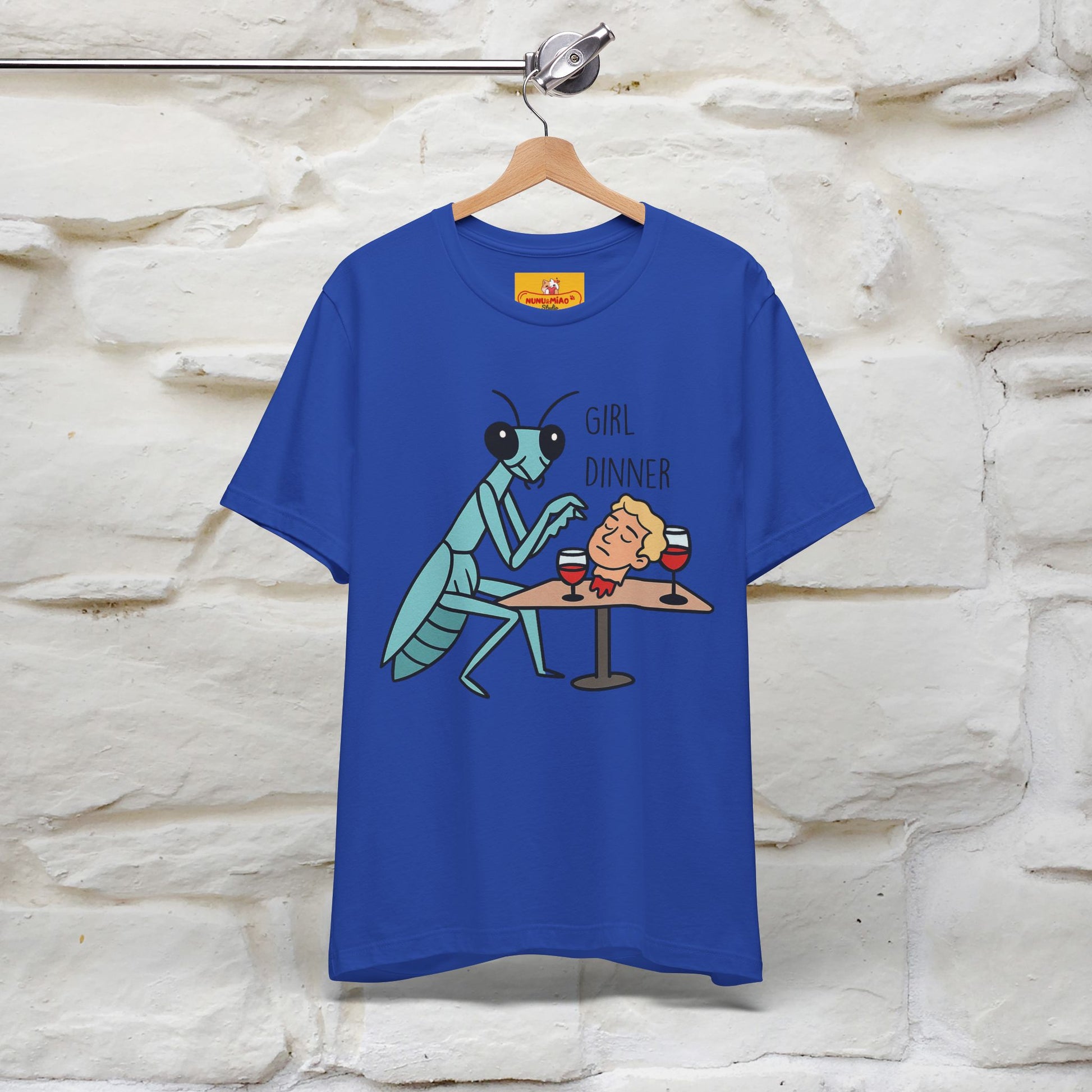 "Girl Dinner" Funny T-shirt |Nunu&Miao Studio - Nunu&Miao Studio