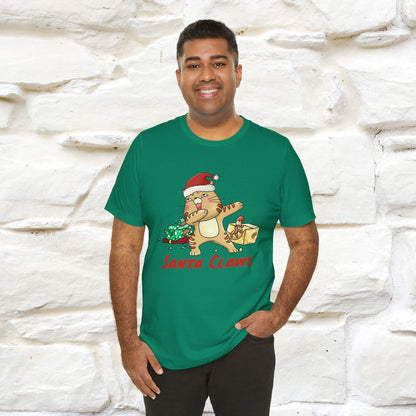 "Santa Claws" |Funny Cat T-Shirt | Nunu&Miao Studio