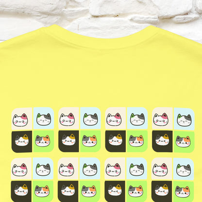 “Miaooo” | Cat T-Shirt | Front & Back Design | Nunu&Miao Studio