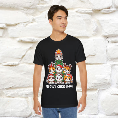 “Meowy Christmas” | Cat T-Shirt | Nunu&Miao Studio
