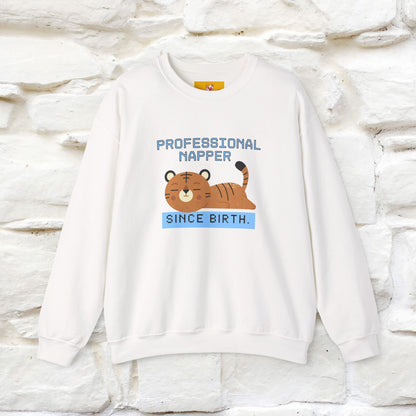 ''Professional Napper Since Birth'' |Cat Sweatshirt | Nunu&Miao Studio