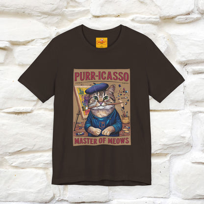 ''Purr-Icasso Masters Of Meows'' | CatT-Shirt | Nunu&Miao Studio