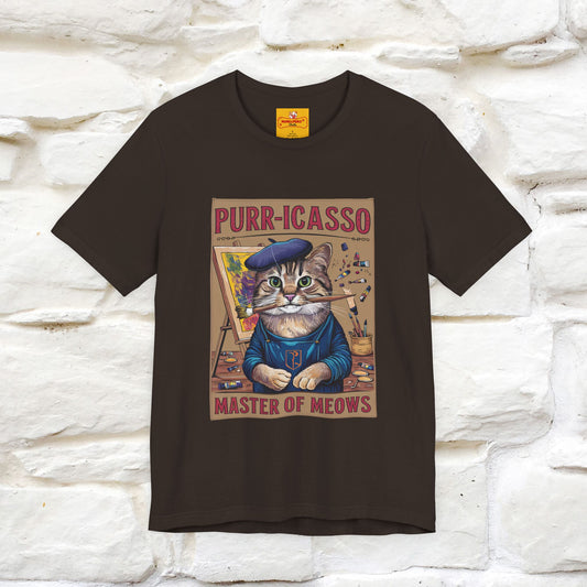 ''Purr-Icasso Masters Of Meows'' | CatT-Shirt | Nunu&Miao Studio