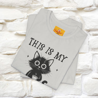 "This is My Awake Face" Cat T-Shirt | Funny Design | Nunu&Miao Studio - Nunu&Miao Studio