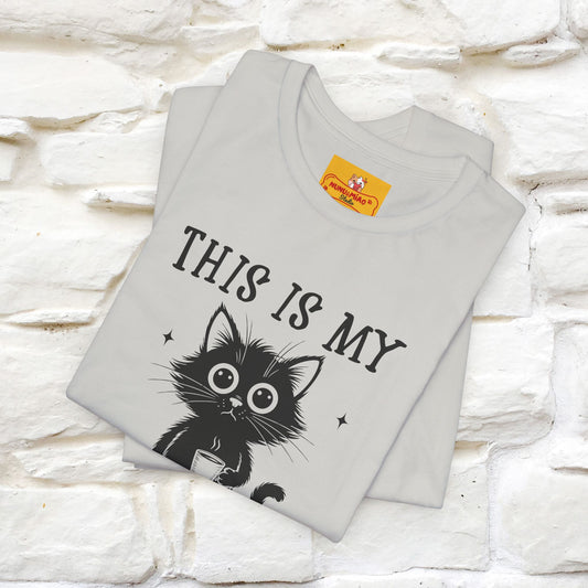 "This is My Awake Face" Cat T-Shirt | Funny Design | Nunu&Miao Studio - Nunu&Miao Studio