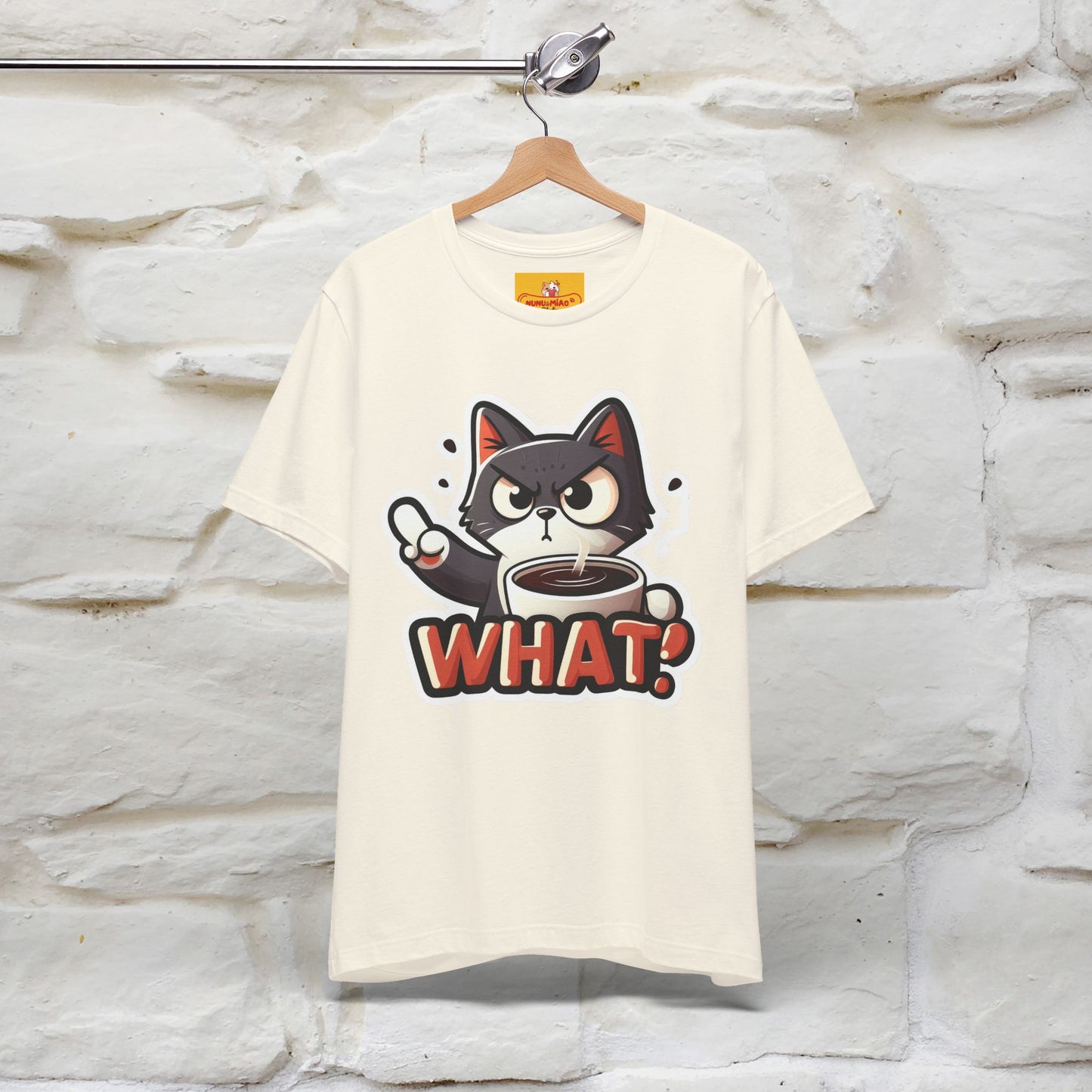 ''What !'' | Cat T-Shirt  | Nunu&Miao Studio - Nunu&Miao Studio