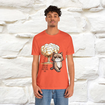 ''The Red Dot Chase'' Funny Cat T-Shirt | Nunu&Miao Studio - Nunu&Miao Studio